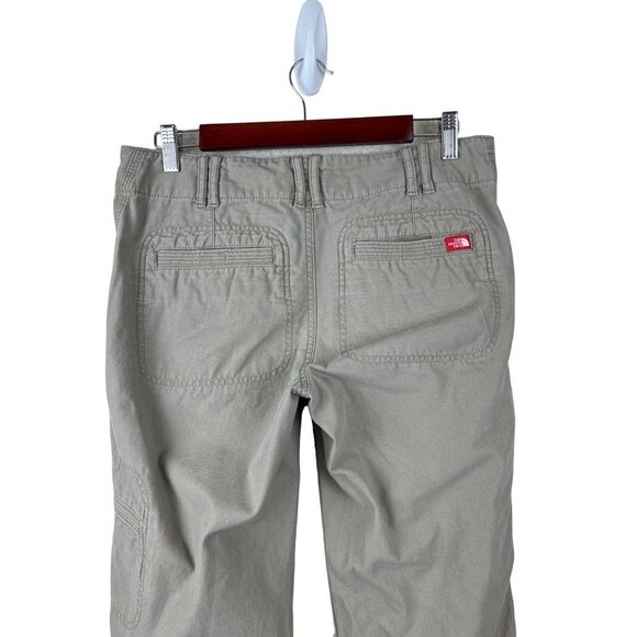 The North Face Libra AV2U Roll Up Cargo Hiking Pants Tan Women's Size 6 - Picture 5 of 14